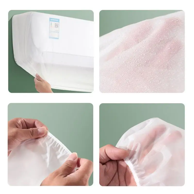 1pc Air Conditioner dustproof cover All-Inclusive Wall Air Conditioner Dust Cover Wear-Resistant Protective Cover Air Conditione