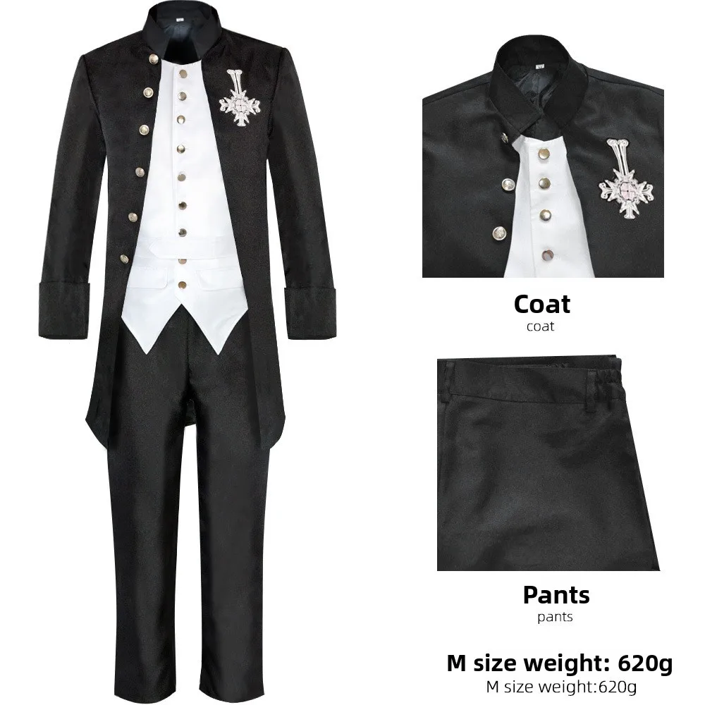 Fantasia de cosplay transfronteiriça conjunto completo Ghos.C Role-Plang Band conjunto completo traje de palco étnico feminino coleção de inverno
