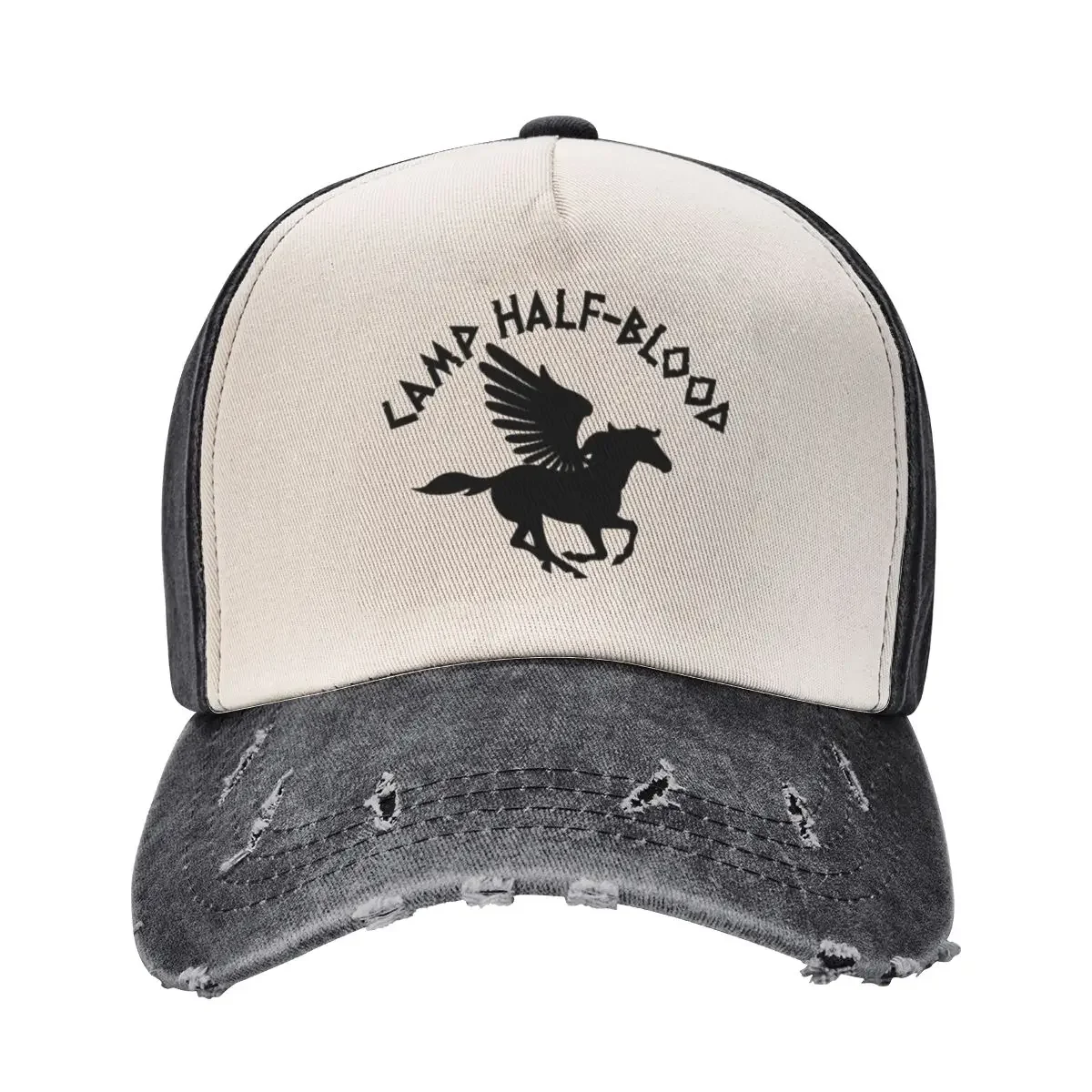 

Camp Half Blood Long Island Sound #005 Baseball Cap Snap Back Hat derby hat men's big size hat Mens Caps Women's