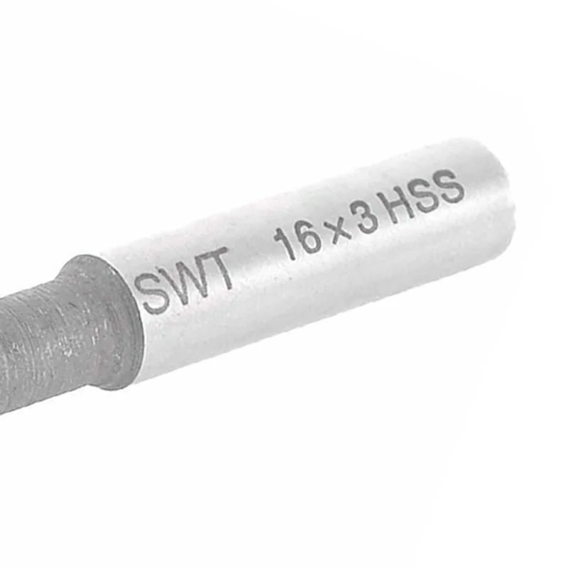 HSS T-Slot End Mill Cutter 6 Flutes 16mm Diameter 3mm Depth 10mm Shank 60mm Total Length for Milling Operations