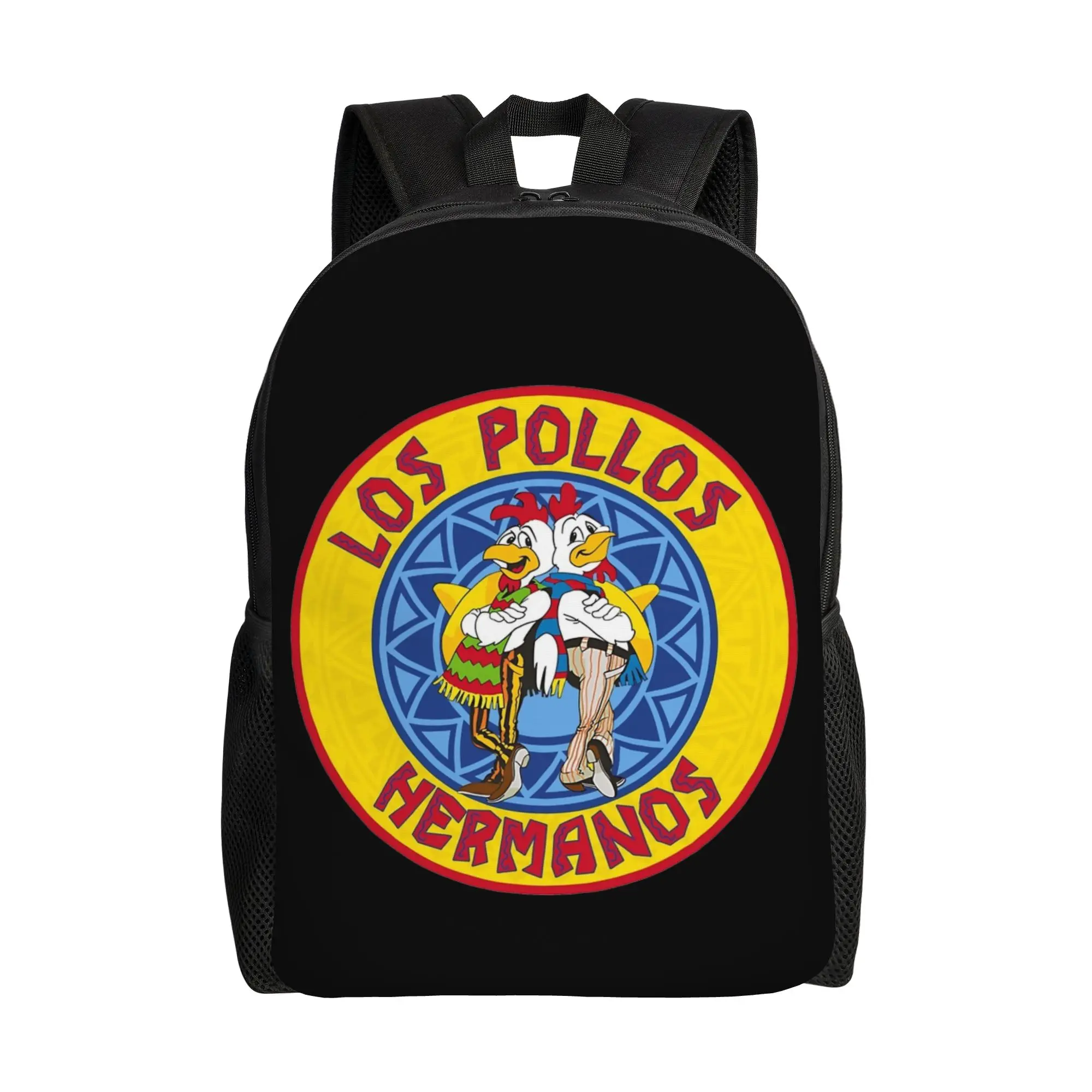 

Рюкзак Los Pollos Hermanos для мужчин и женщин, модный рюкзак для работы и учебы, холщовая сумка для ноутбука, подарок