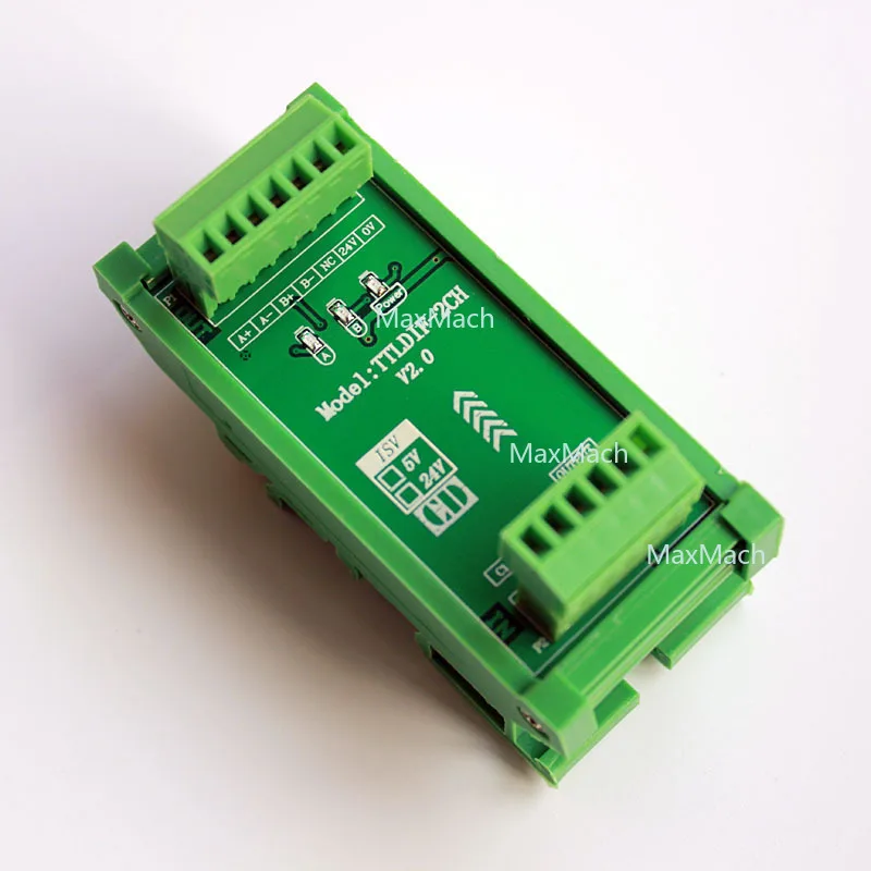 

2 Channel Single-ended Open Collector Pulse Signal NPN PNP To Differential, PLC Output To Long-line Drive Servo
