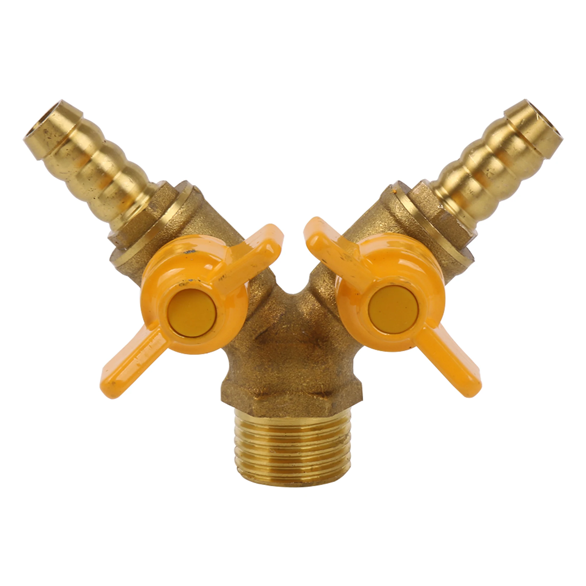 Garden Hose Splitter 2-Way Y-Shape Adapter for Outdoor 0.79