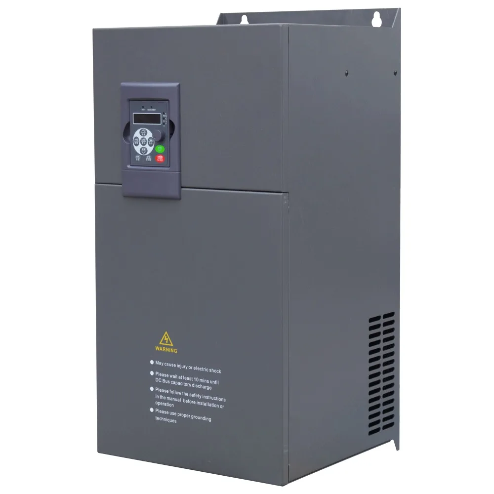 50HZ VFD อินเวอร์เตอร์ 380V to 380V 3 เฟสเอาต์พุต 90/110/132kW 176/210/253A 121/147/177HP ขายส่ง 50 ถึง 60Hz VFD อินเวอร์เตอร์