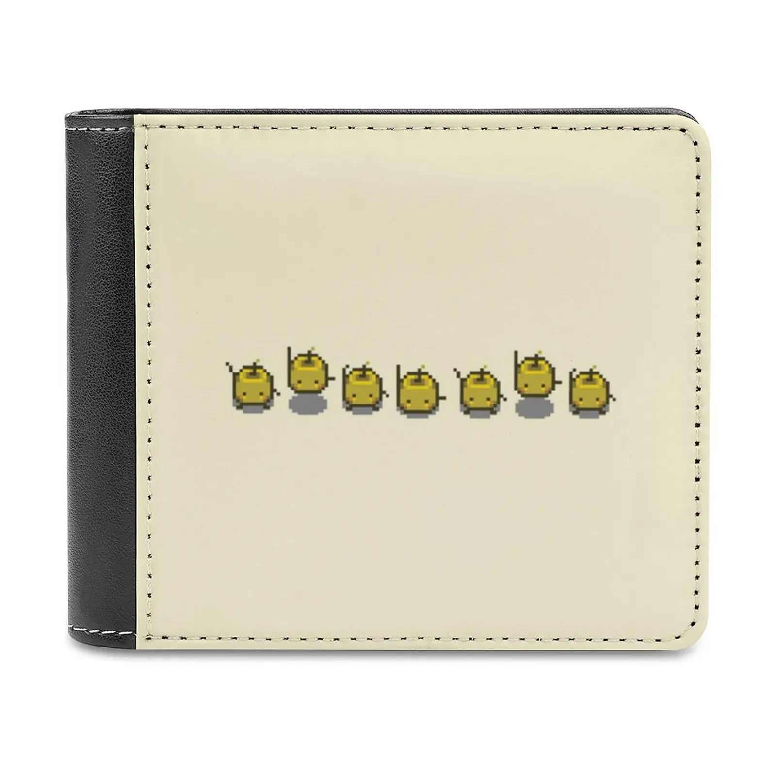 

Stardew Valley Yellow Junimo Waving Soft Men Wallets New Purse Credit Card Holders For Male Purses Men Wallet Stardew Valley