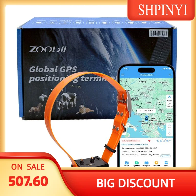 Special Waterproof GPS Dog Tracking Collar 1-Year Warranty GPRS GSM LBS AGPS PC Android App Historical Track for Hunting Dogs