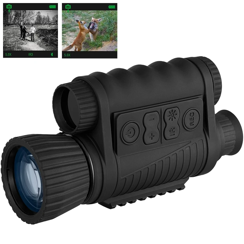 

Night Vision Monocular Camera, TFT LCD Goggles, Optics Telescopes, Handheld Device for Outdoor Hunting, Patrol Tourism, 1.5 "