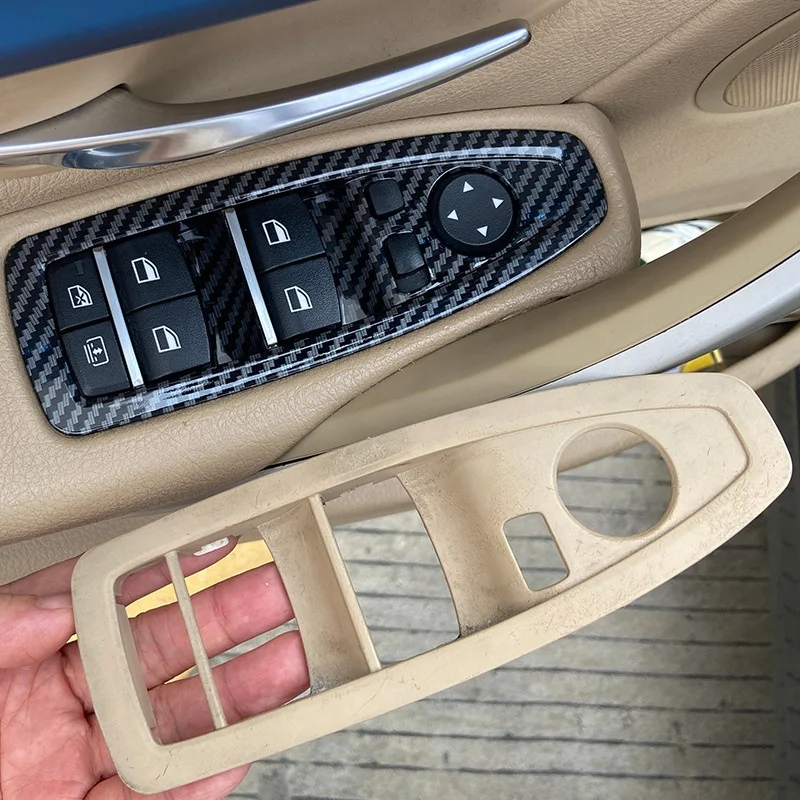 

For BMW 1 3 4 Series F30 F31 F34 F35 Interior Automatic Power Window Switch Control Panel Cover Replacement Trim