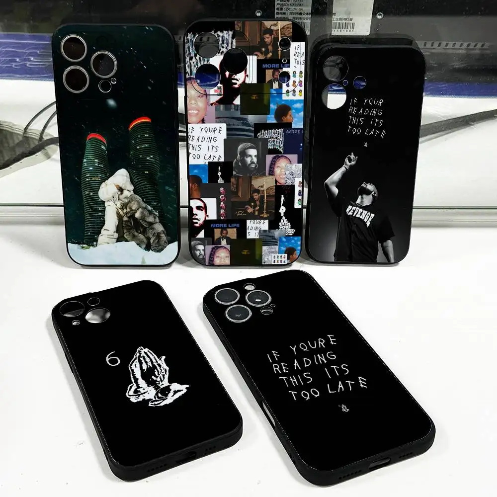 

SSS4U D-Drake new Album Phone Case For iPhone 17,16,15,14,13,12,11,Pro,Max,Plus,X,XS,SE4,E,Mini,Soft Black Case
