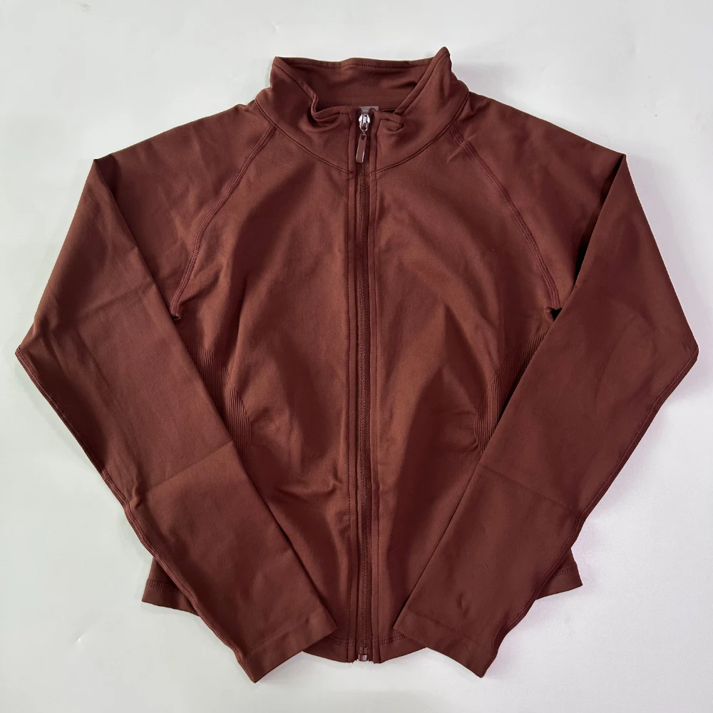Pericic Sports Zippy Jacke Damen Nahtlose Langarm-Gym-Oberteile Reißverschluss-Laufjacken Fitness-Activewear Yoga-Kleidung – Detail 22