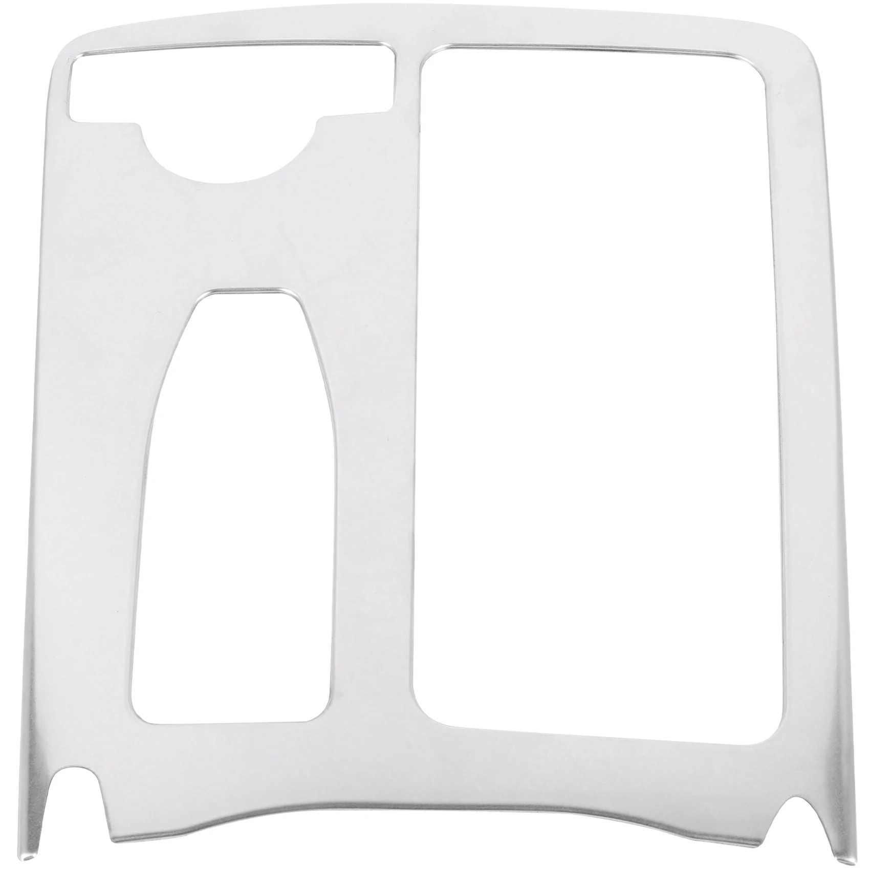 

Car Styling Interior Stainless Steel Sticker Water Cup Holder Panel Decoration Trim for Mercedes Benz C Class W204 2009-2014 Lhd