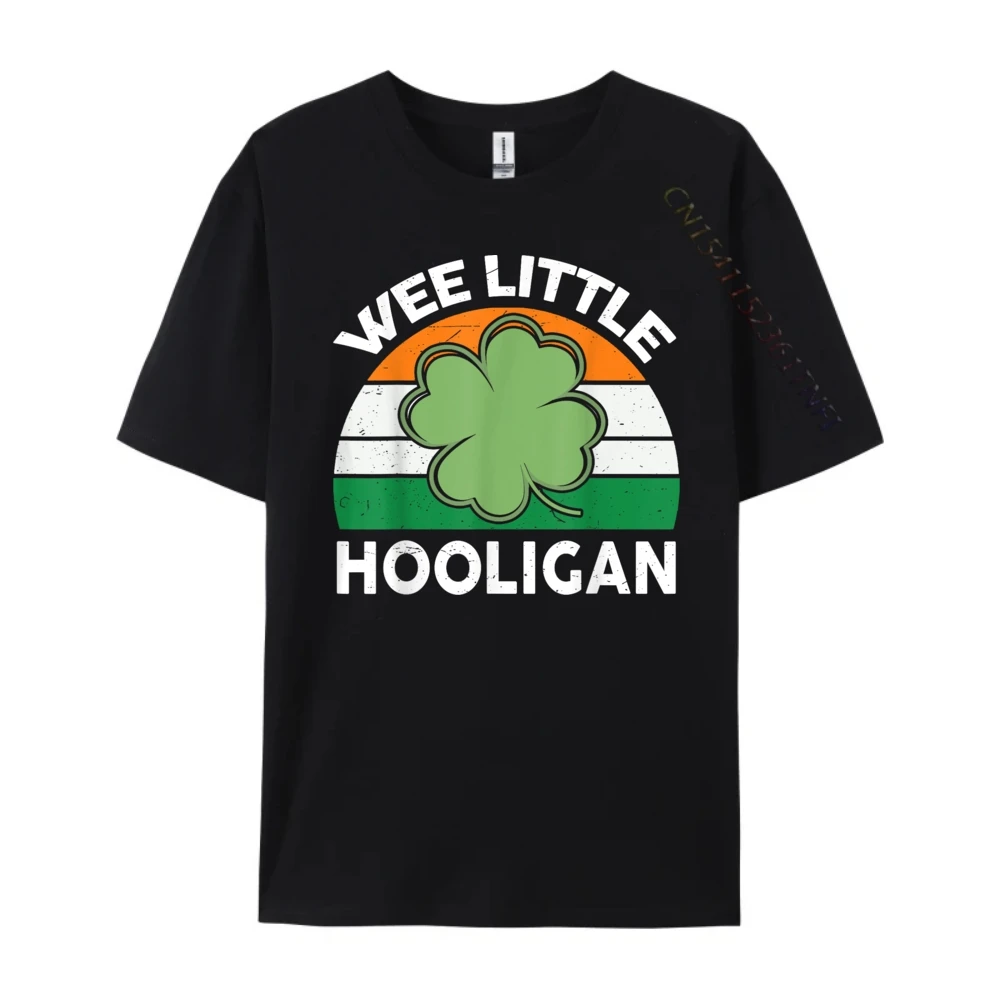 St Patricks Day Shirt Wee Little Hooligan Funny Boy Kids Mens Clothing Christmas Valentine's Day Tops & Tees