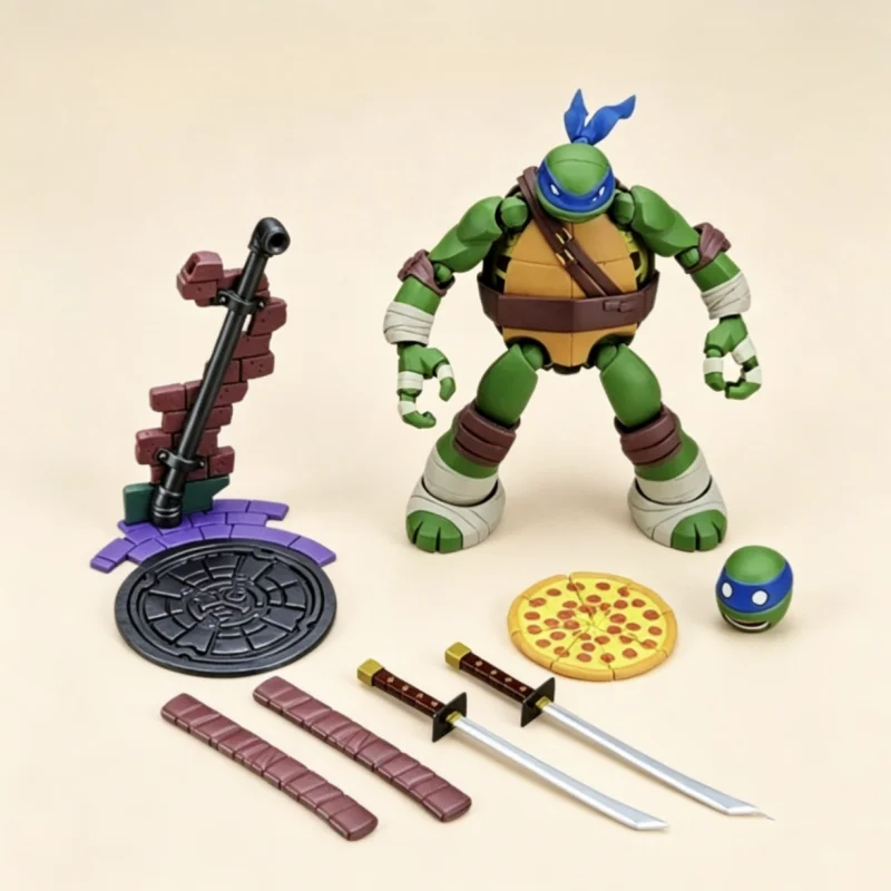 Hot New CD Toys Teenage Mutant Ninja Turtles Action Figures TMNT Dolls Kaiyodo Revoltech Dolls Ko Collectible Model Gift Toys - view 5