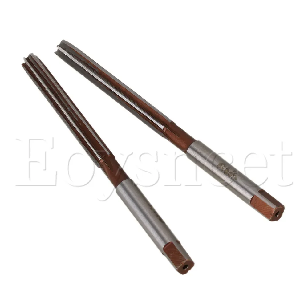 ‌2PCS 6mm HSS Hand Reamer - High Speed Straight Shank Milling Cutter for Metal‌