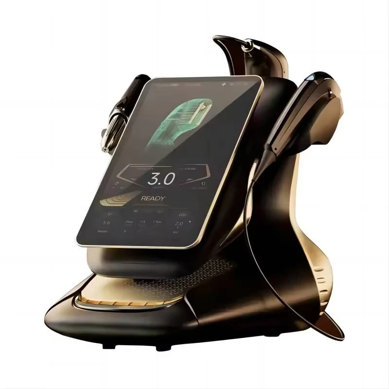 جهاز تجميل محمول 25D Max Hiifu RF EMS 3 في 1 - جهاز تجميل لشد الوجه وشد الجلد وتخسيس الجسم والوجه لصالونات التجميل الأمريكية