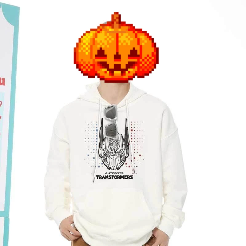 Sweat à capuche Transformers, homme avec chapeaux, Bumblebee d'automne et d'hiver, Optimus Prime, Decepticons et autres vêtements pour enfants