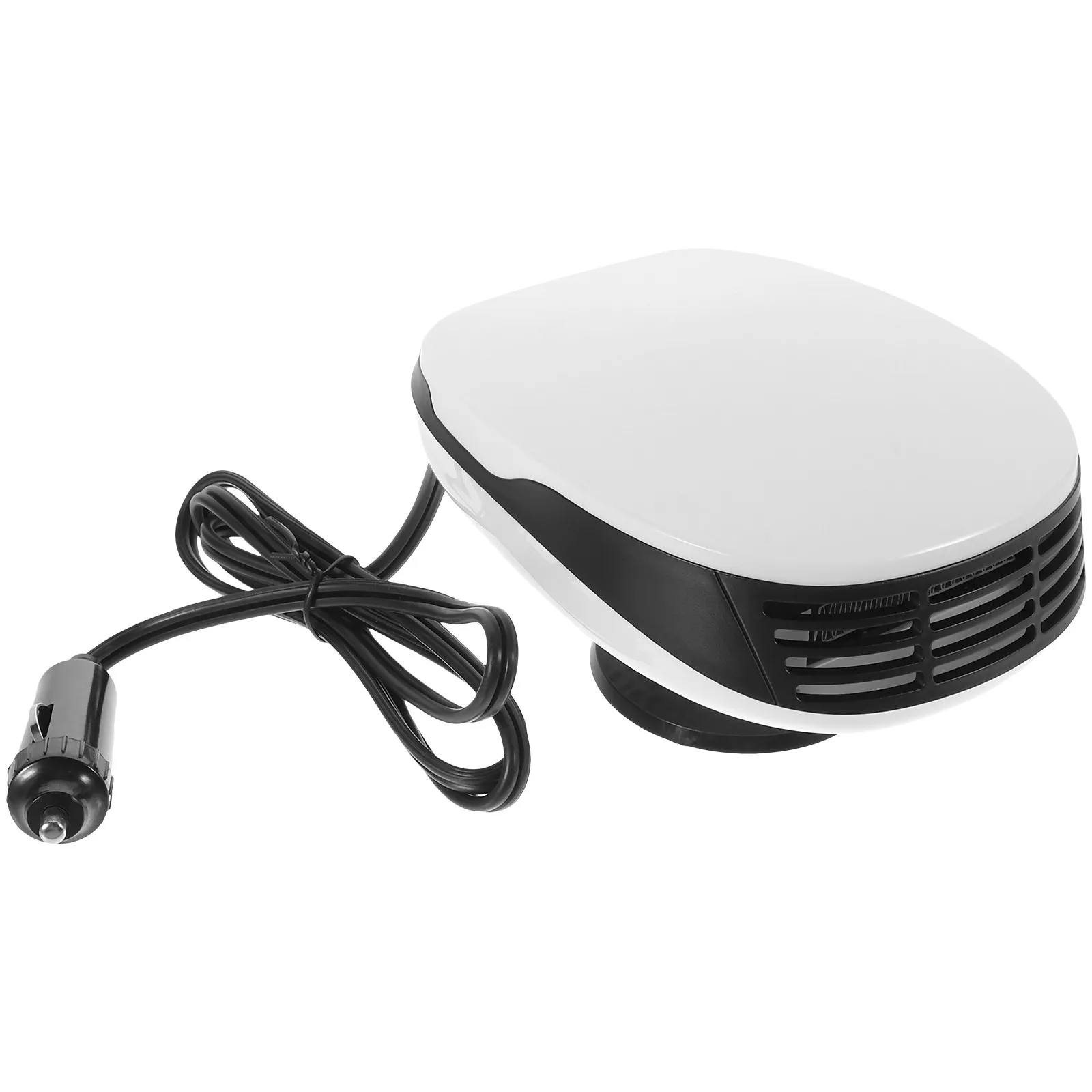 Ventilador Calefactor Portátil para Coche 12V, Desempañador de Vehículos con Soporte Autoadhesivo, Calentamiento Rápido, Desempañador de Parabrisas para Coches, Camping y Viajes