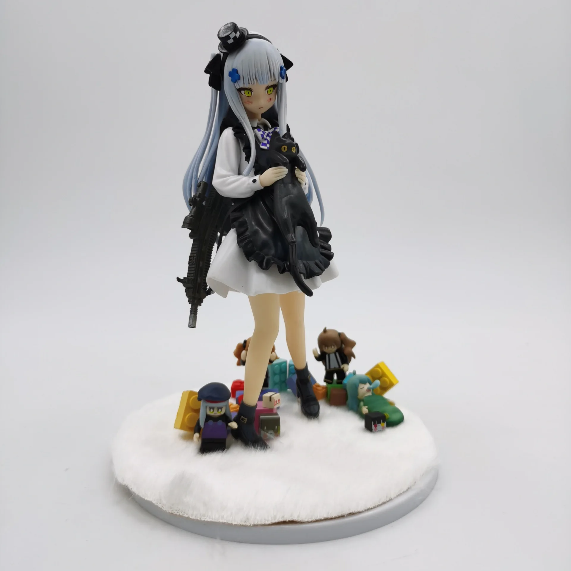 21 см Frontline HK416 Kawaii игры фигурки девочек статуя мультяшные модели для девочек для мальчиков коллекционные игрушки орнамент куклы игрушки подарки