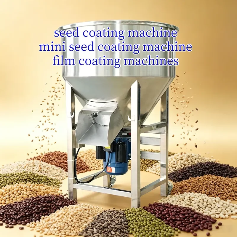 Animal Feeding Mixer Featuring Spiral Mixer and Film Coating Machines for Smooth Operation