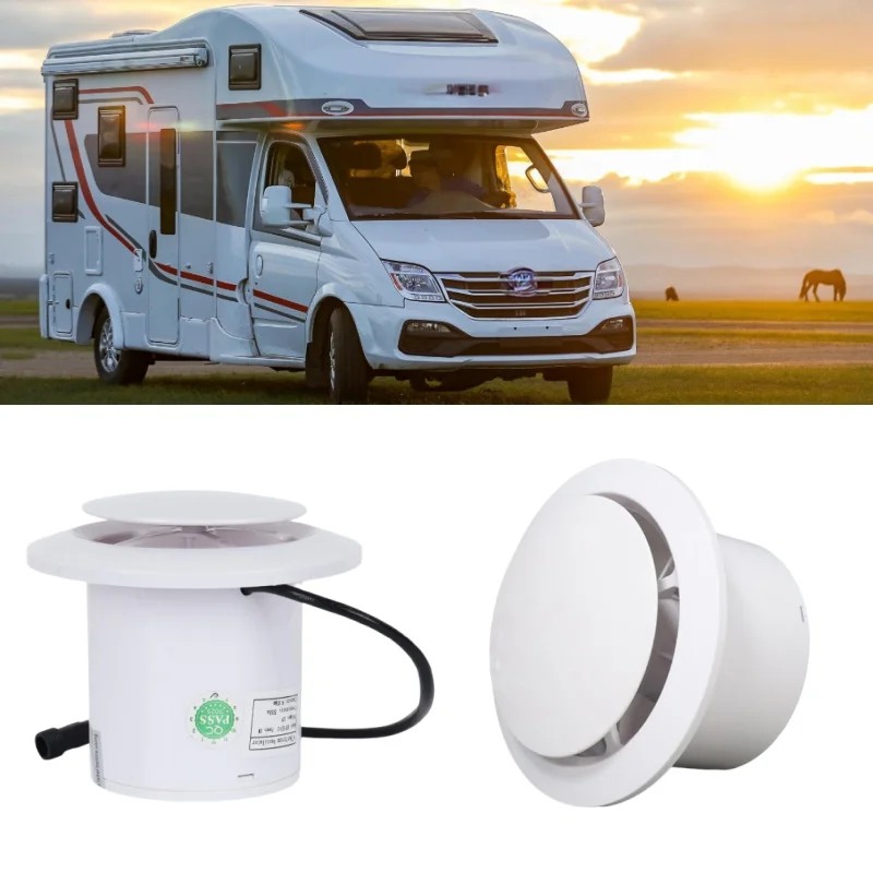 

1pc 12V Roof Vent Fan RV Motorhome Caravan Skylight Vent Fan Roof Air Vent Camper Accessorie