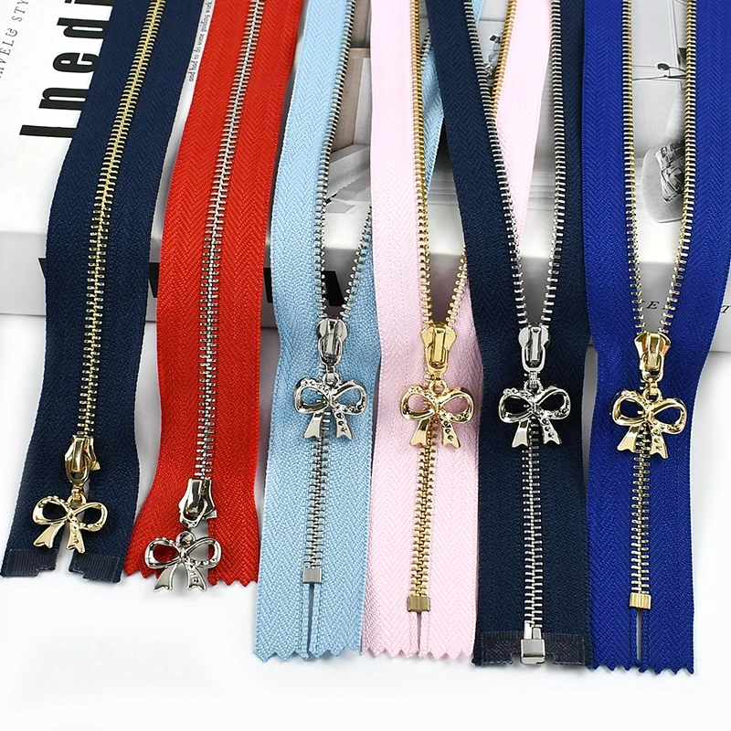 

3Pcs 3# 15-70cm Metal Zipper For Clothes Closed/Open End Sewing Zippers Closure Jacket Pocket Zips Repair Kits DIY Accessories