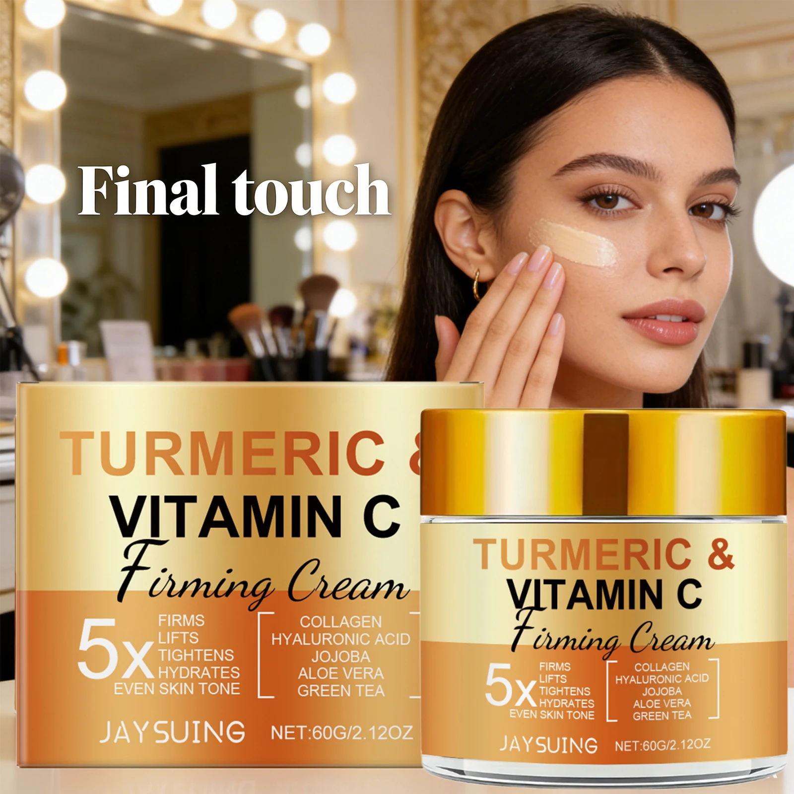 

Укрепляющий крем для лица с куркумой: разглаживает мелкие морщины, осветляет тон кожи, уменьшает темные пятна, восполняет коллаген, увлажняющий крем для лица