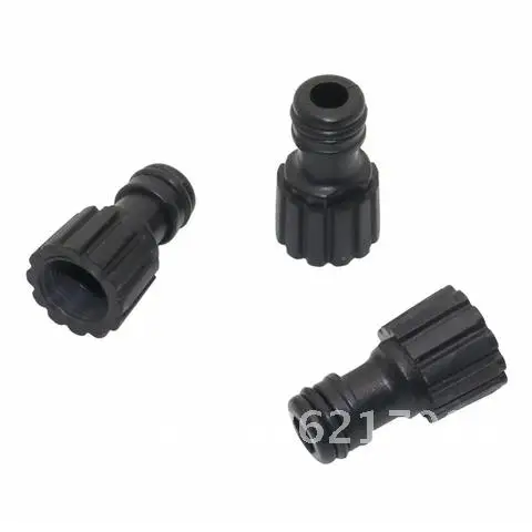 Bomba de diafragma para lavagem de carros, bico plástico conector rápido, conexão escova, rosca fêmea, 18mm, 5 pcs