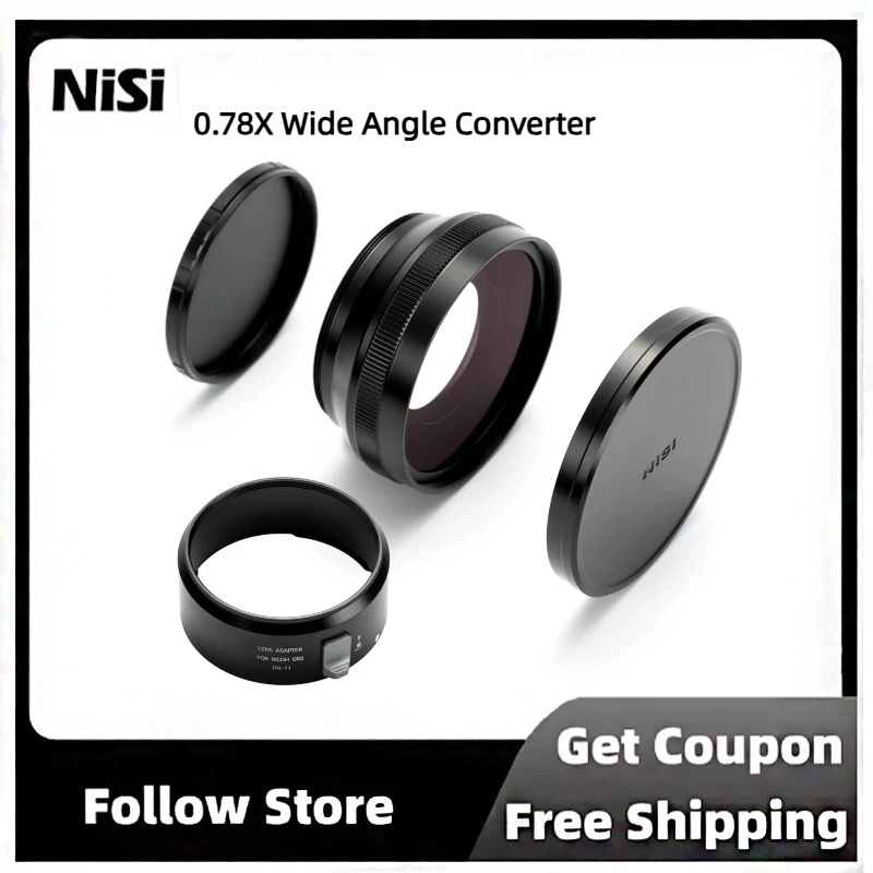 NiSi PR11 Auto Lock Lens Adapter 49mm Filter Thread For Ricoh GR III GR3 Support PR10 Wide Lens CPL ND UV Black Mist Filter