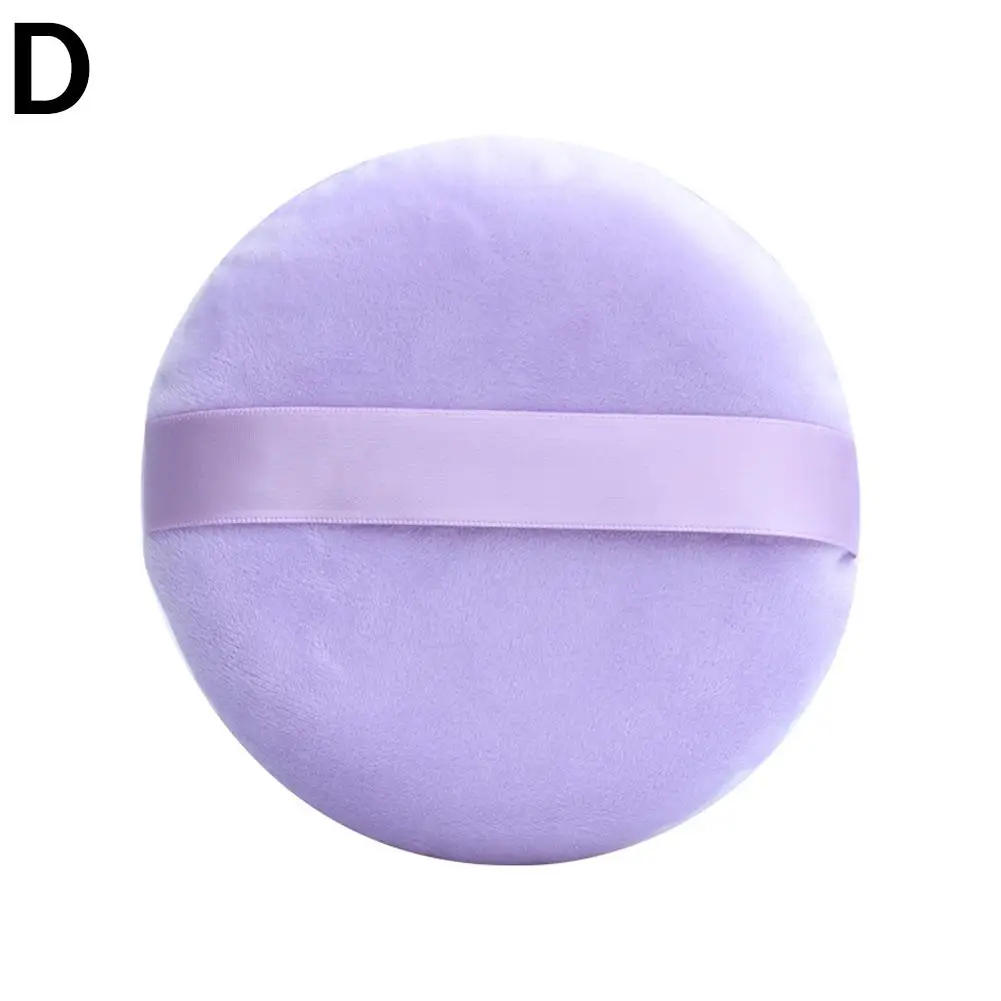 Oversized Losse Poederdons Zachte Fluwelen Body Make-Up Basis En 1 Stuks Spons Cosmetica Fixatie Vorm Body Round Tools Face J8l1