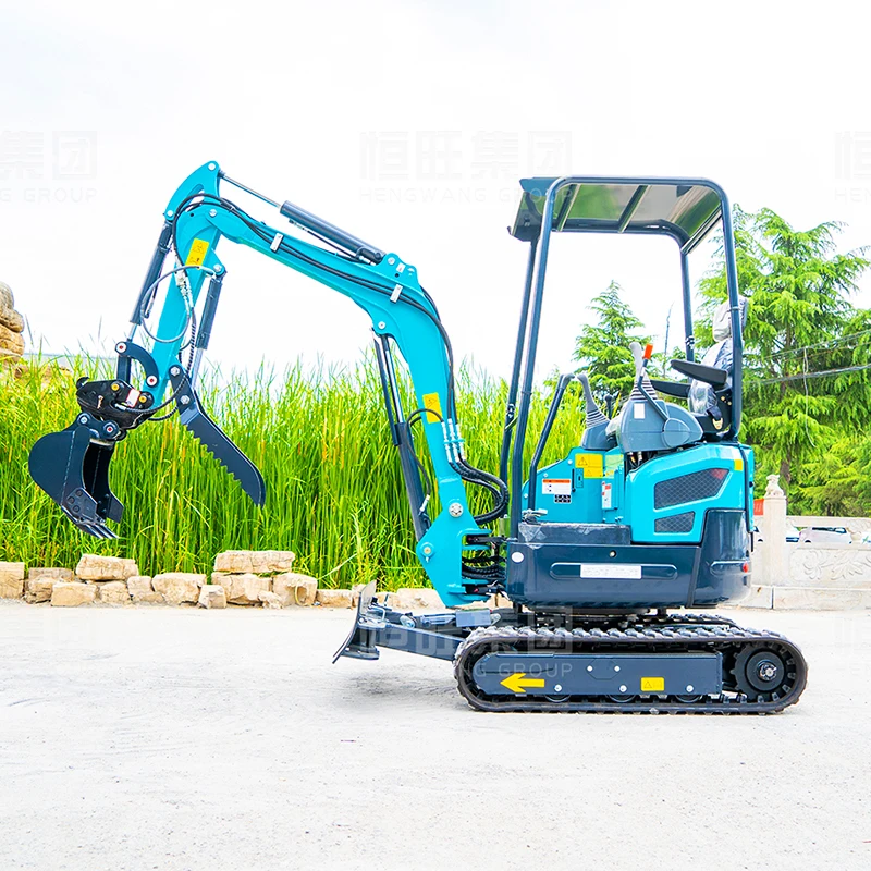 Chinese Mini Excavator 2.5 Ton 2.3Ton 2Ton For Garden Hydraulic Micro Small Digger For Home Mini Digger Customizable For Sale