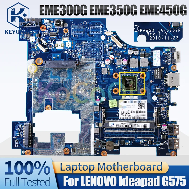 

Материнская плата для ноутбука LENOVO Ideapad G575 LA-6757P EME300G EME350G EME450G 11S 11014063 ZZ 11S 11013280 Материнская плата для ноутбука ZZ