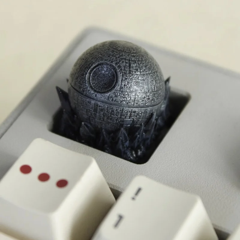 デススターパーソナライズキーキャップ樹脂 3D 職人手作りキーキャップチェリープロファイルカスタマイズされたキーボードアクセサリー Esc キーギフト