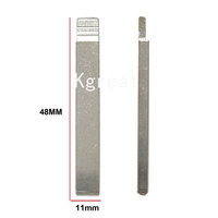 10pcs 71# Original Car Key Blade HU100 Remotes Flip Key Blank for GMC Chevrolet  Cruze Camaro Equinox Opel Buick for Universal