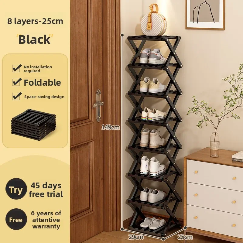 

Shoe Rack Household Entrance Home Storage Provincial Space Good-looking Dormitory Rental House Narrow Shoe Cabinet