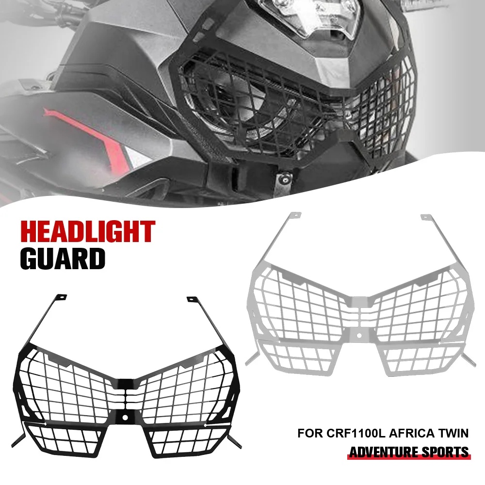 

Front Headlight Lamp Guard Cover Hood Frame Protection Trim Decoration For HONDA CRF1100L AFRICA TWIN CRF 1100L ADVENTURE SPORTS