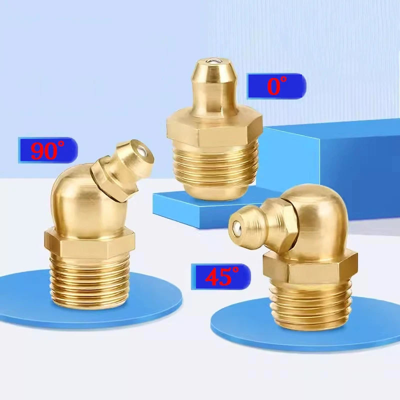 

M6 M8 M10 M12 Copper grease nipples, grease nipple heads, copper oil cups, oil nozzles, brass grease guns, oil injection nozzles