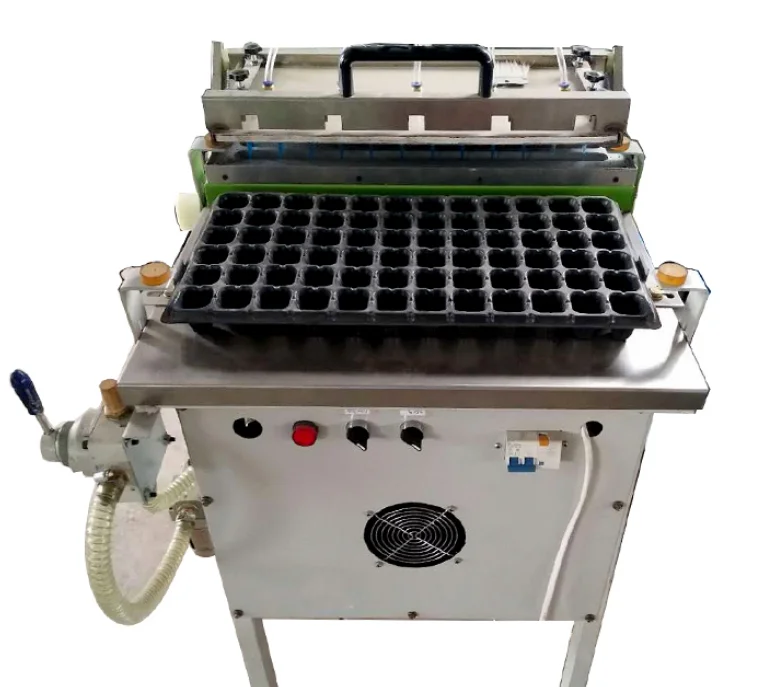 Efficient automatic plug tray seeder machine High quality stainless steel plug tray seeder machinery