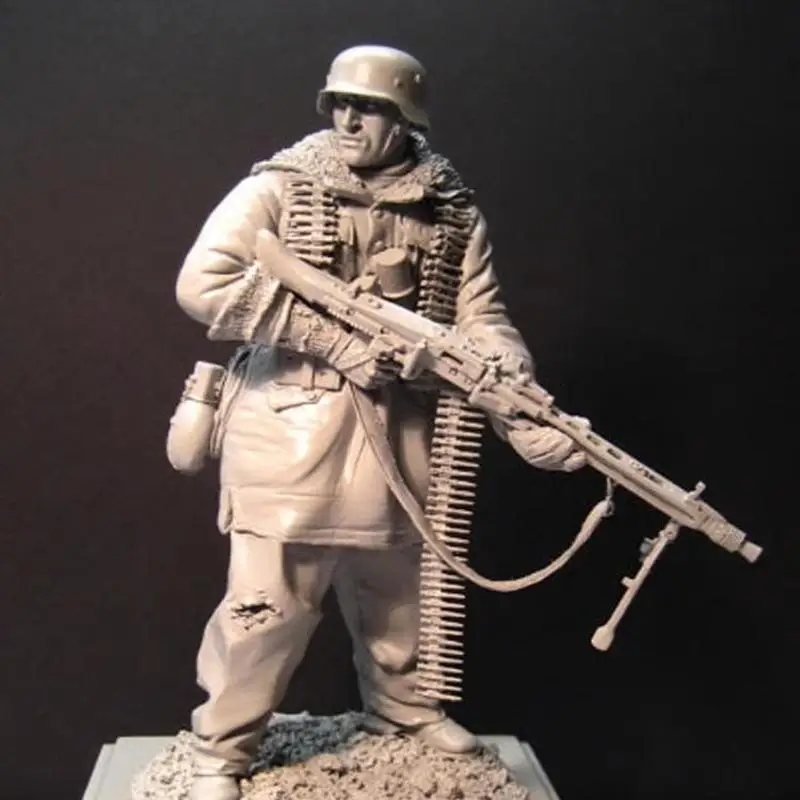 

1/16 Resin Character Soldier Model World War Ii Khordin Kharkiv Front Soldier Gk Handmade White Model 88unassembled Unpainted