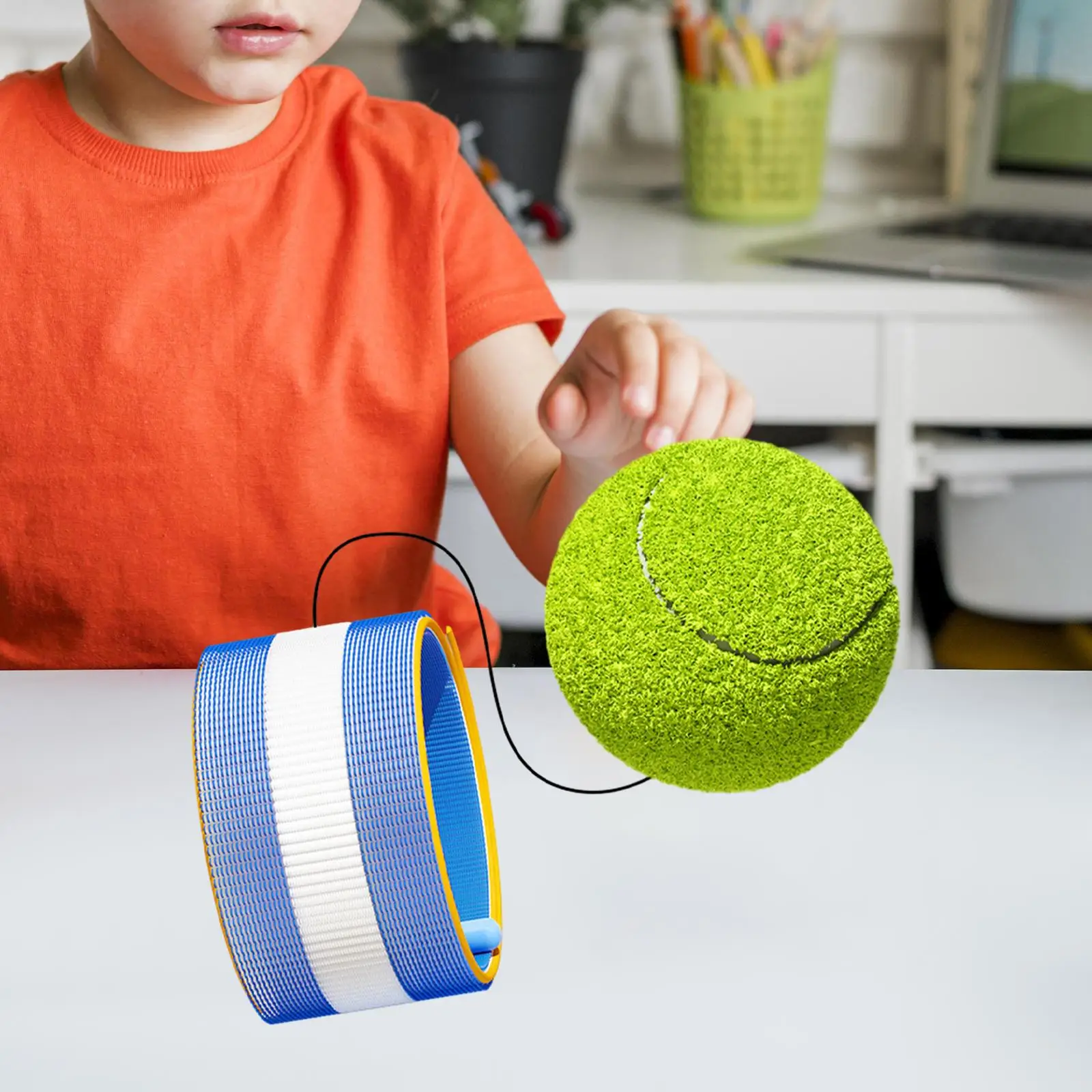 Wrist Band Return Ball Sports Bouncy Ball Wrist Balls on A String Ball on