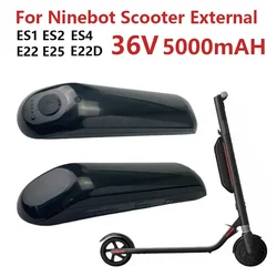 External Battery for Ninebot Segway ES1 ES2 ES4 E22 E22D E22E Smart Electric Scooter 36V 5000mAH Battery,Scooter Accessories CE