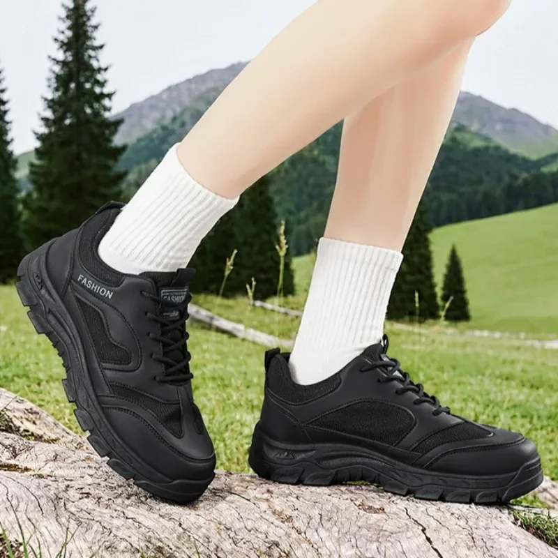 Autumn Men's Sneakers Men's Sports Running Shoes Mountain Climbing Shoes for Man Outdoor Anti-slip Wear-resistant Hiking Shoes