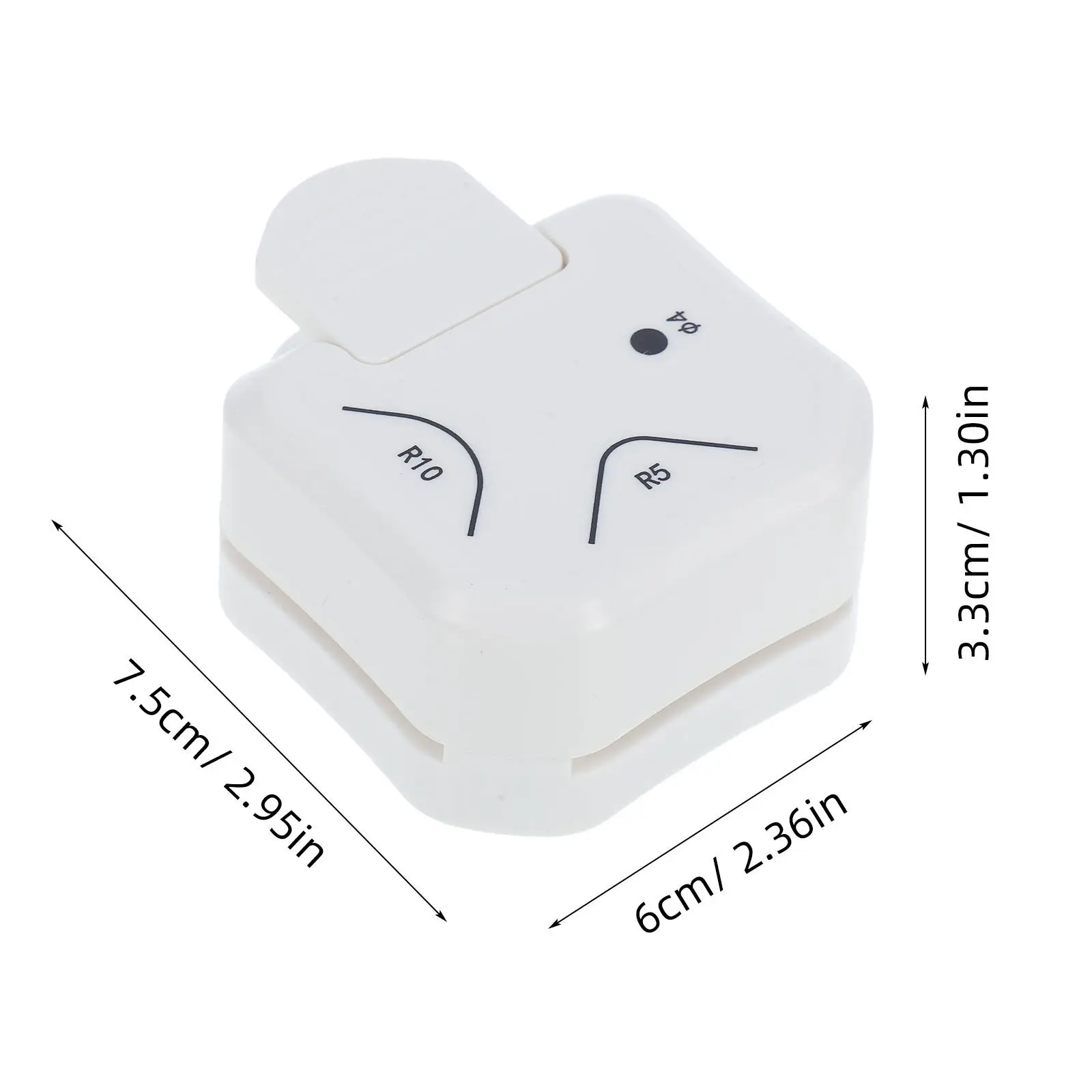 Multifunctional Corner Rounder Punch for Scrapbooking Supplies Craft Paper Cutting Rounding Trimming Chamfering Decorative Edge