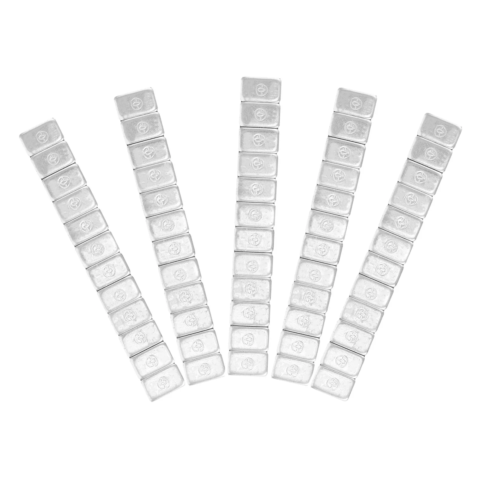 

5 Strips Adhesive Wheel Balance Blocks for Cars Motorcycles Atvs Suvs Stick-on Wheel Weights for Improved Stability Tire Dynamic