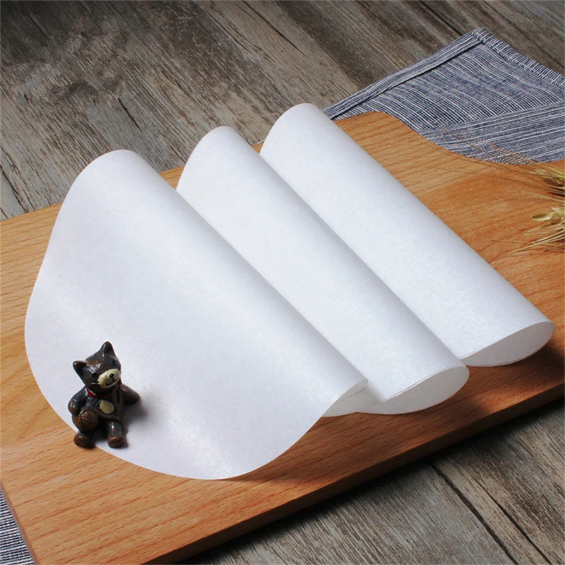 50pcs 14cm/19cm Baking Paper Non-Stick Oven Baking Parchment Circles Paper Liners fit for 6/8 Inch Round Cake Pans