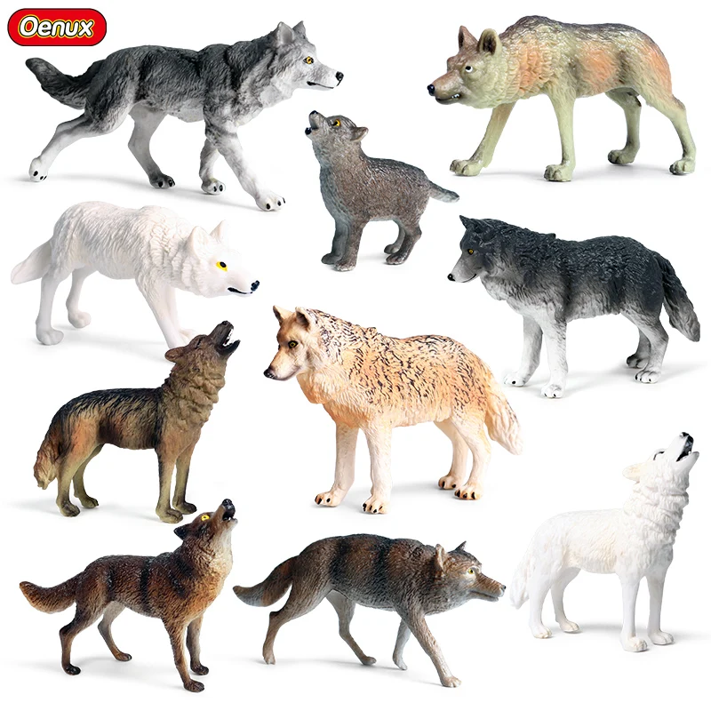 

Экшн-фигурки «дикие звери» из ПВХ, 10 шт.