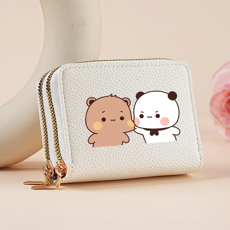 

Bubu Dudu Coin Purse Yier Bear Panda Wallets for Men Women Card Holders Anime Figure Slimwallet Outdoor Travel Money Clip Gift