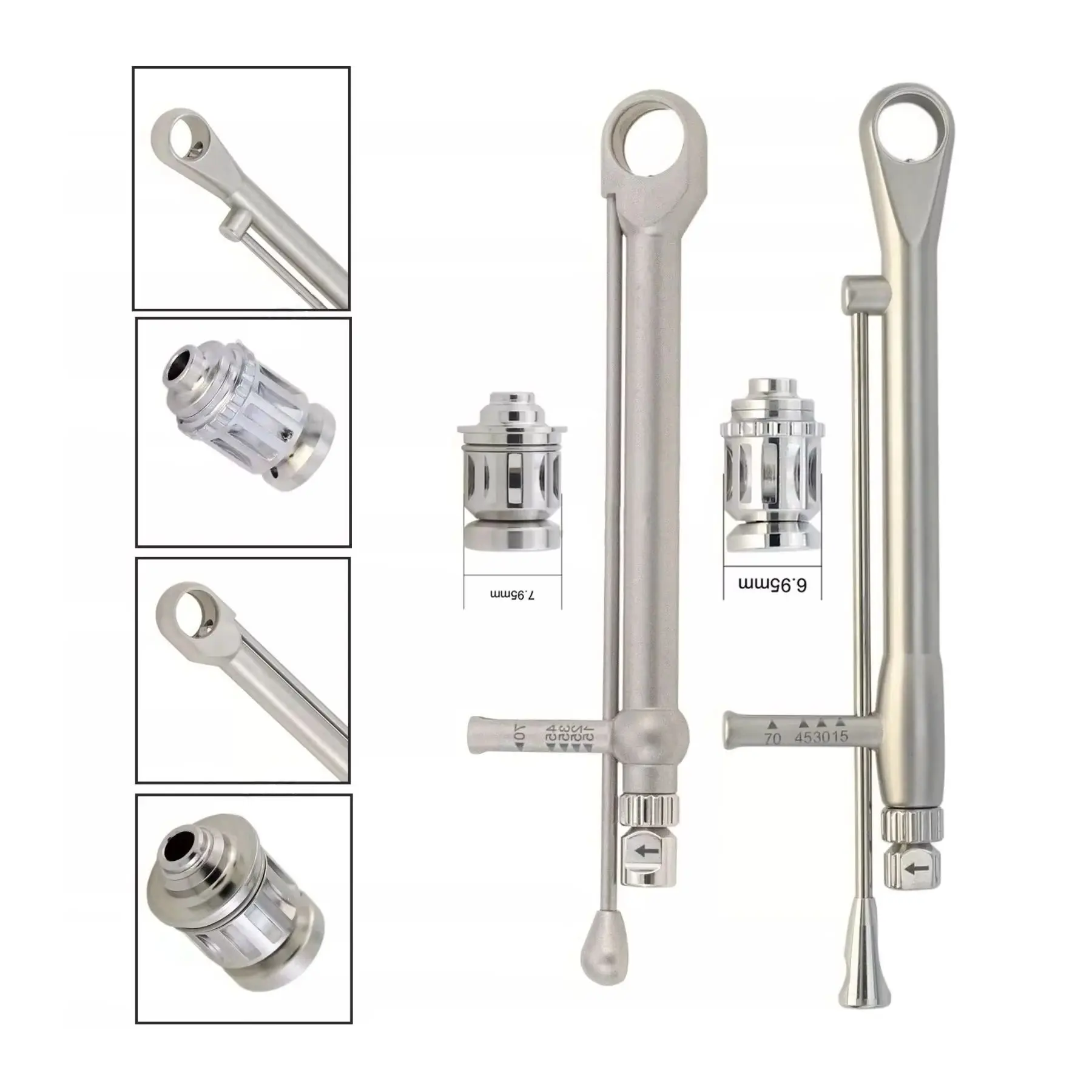 

Динамометрический ключ для зубных имплантатов 15-70Ncm, ручной адаптер с хвостовиком, защелка, держатель отвертки, 8 мм, совместимый с Nobel