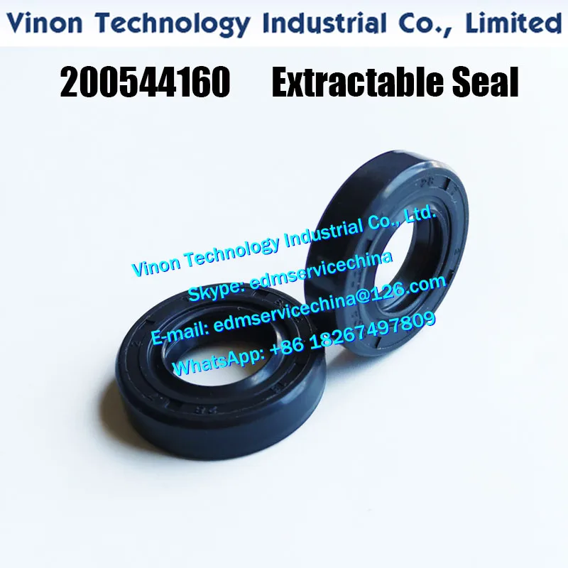 200544160 edm Extractable seal, 544.160 Axle seal 204629190 for Lower TIM head empty for ROBOFIL 190,290,290P,300,310,390