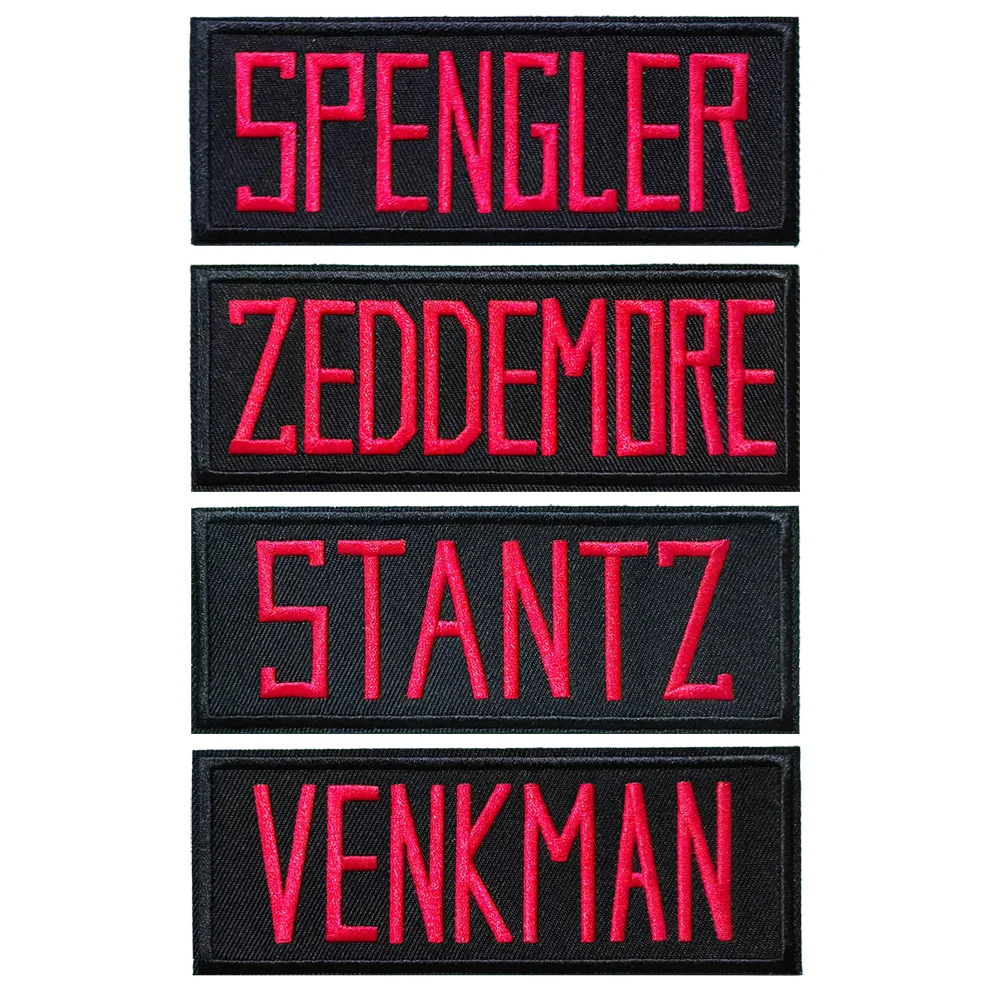 5 بوصة VENKMAN STANTZ SPENGLER ZEDDEMORE المطرزة الحديد على بقع تطبيق النسيج للملابس والاكسسوارات شارة DIY بها بنفسك #1