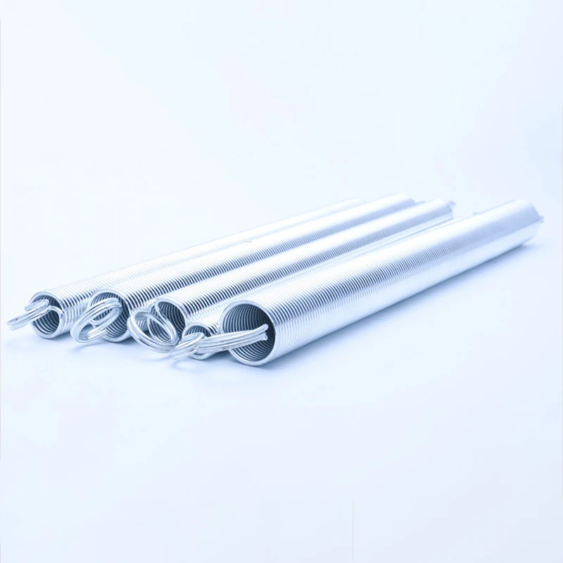 Weiyi Zugfeder aus Stahldraht, Durchmesser 1mm-1,6mm, Außendurchmesser 7mm-16mm, Doppelspiralfeder in L-Form, verzinkt, Länge 300mm – Detail 1
